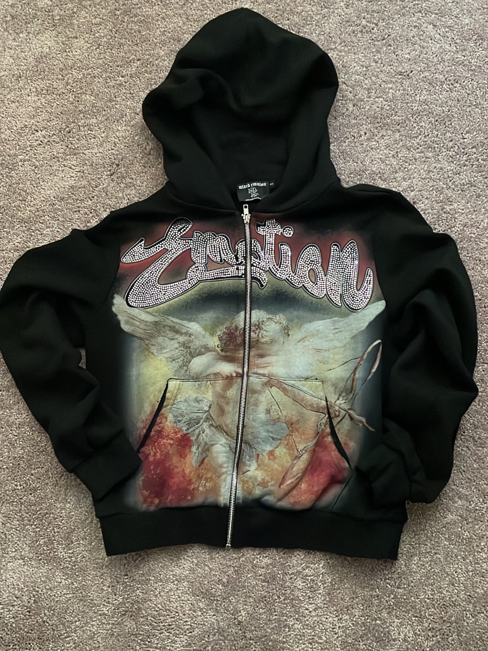 Mixed Emotions Ig Brand Graphic Hoodie